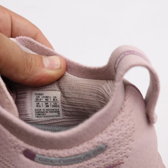 ASICS Gel-Nimbus 26 Women's Size 8.5 Pink Running Shoes Sneakers 1012B601 - Picture 3 of 9